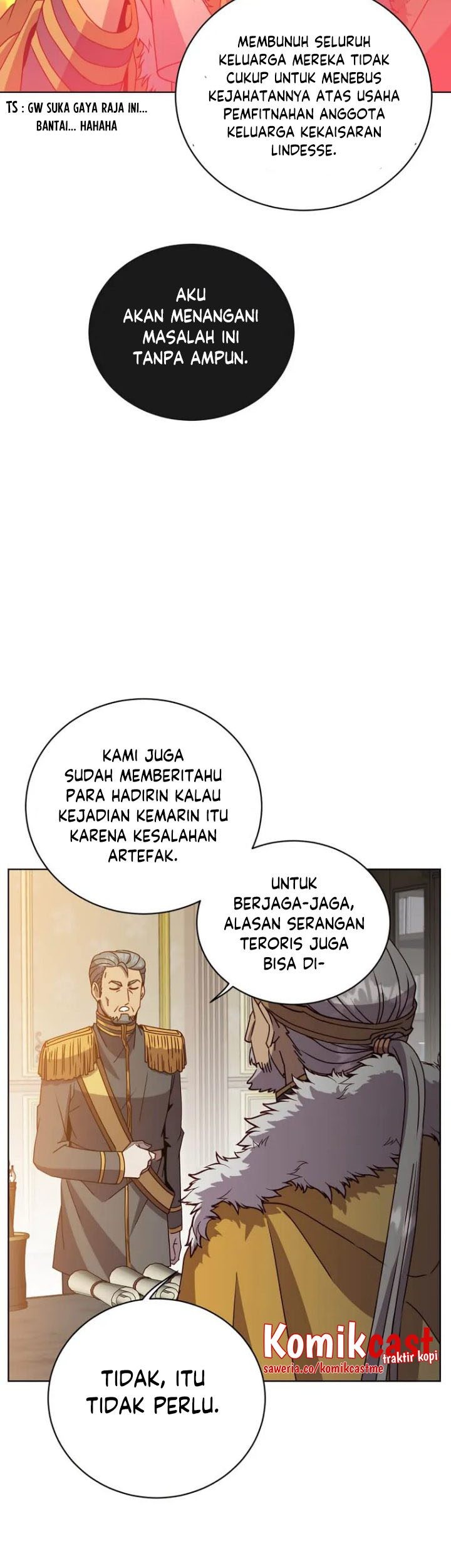 The MAX leveled hero will return! Chapter 104 Gambar 12