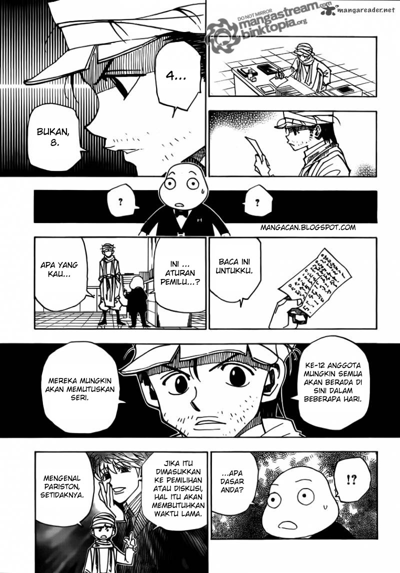 Hunter x Hunter Chapter 320 Gambar 5