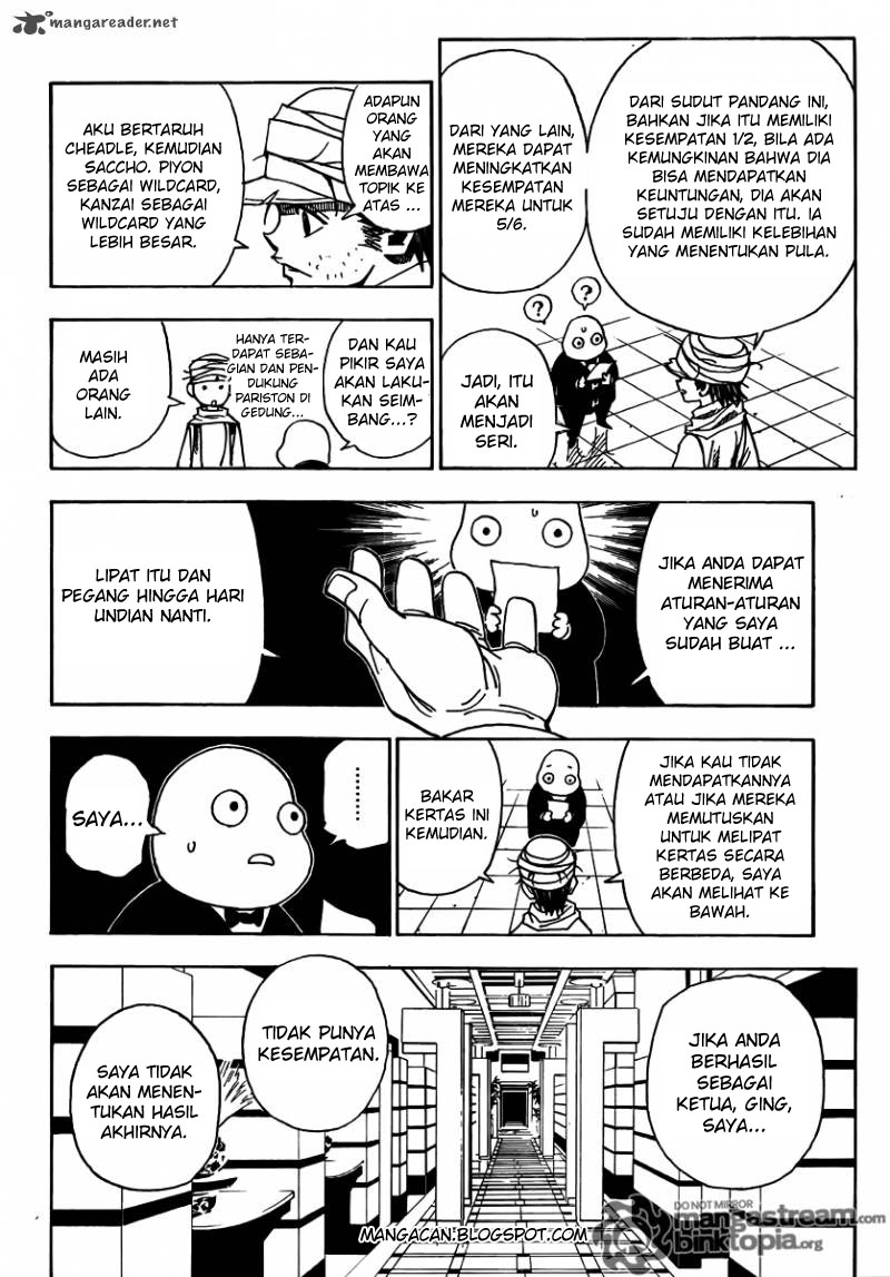 Hunter x Hunter Chapter 320 Gambar 6