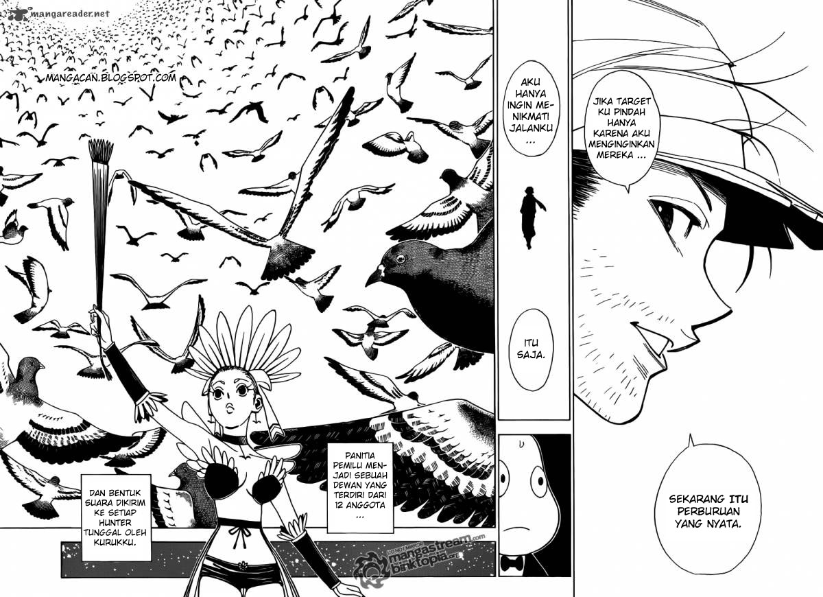 Hunter x Hunter Chapter 320 Gambar 8