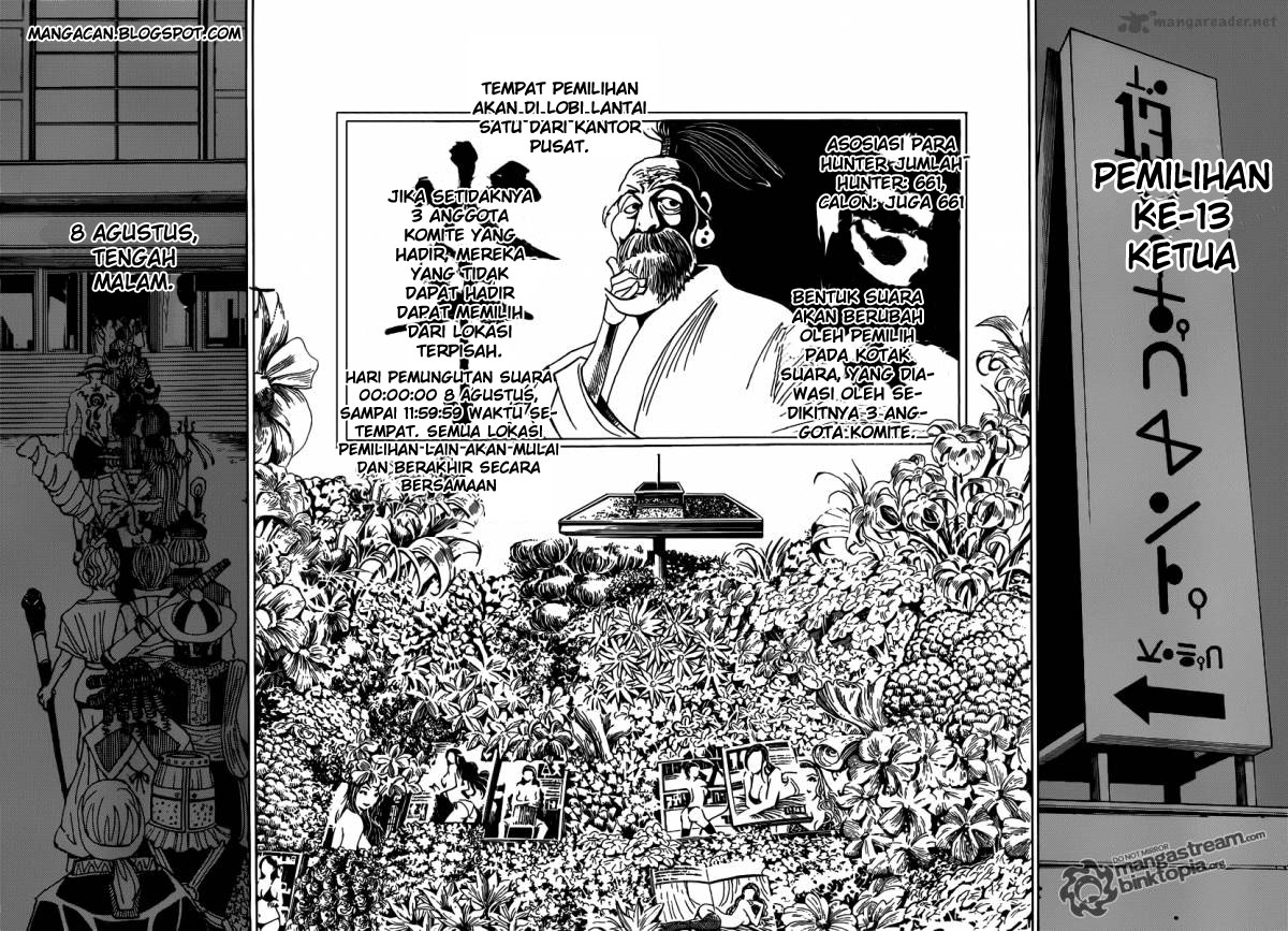 Hunter x Hunter Chapter 320 Gambar 9