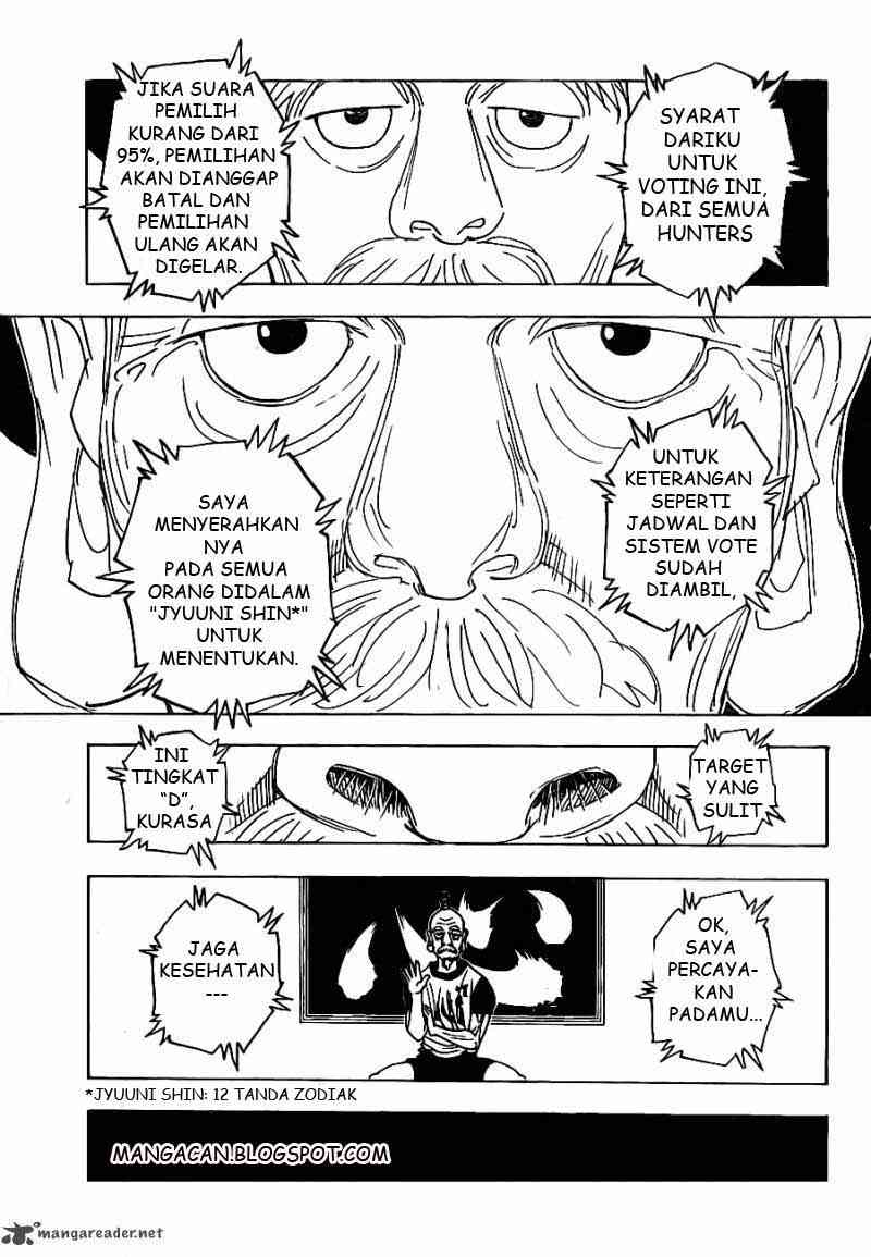 Hunter x Hunter Chapter 318 Gambar 13