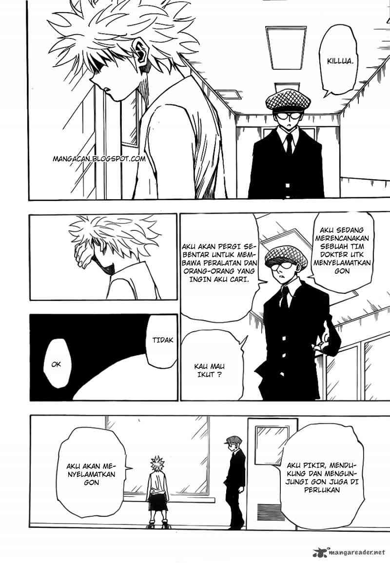 Hunter x Hunter Chapter 316 Gambar 14
