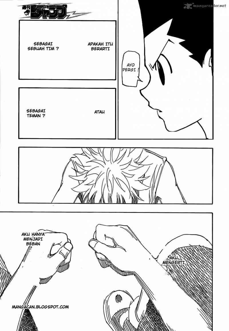 Hunter x Hunter Chapter 316 Gambar 11