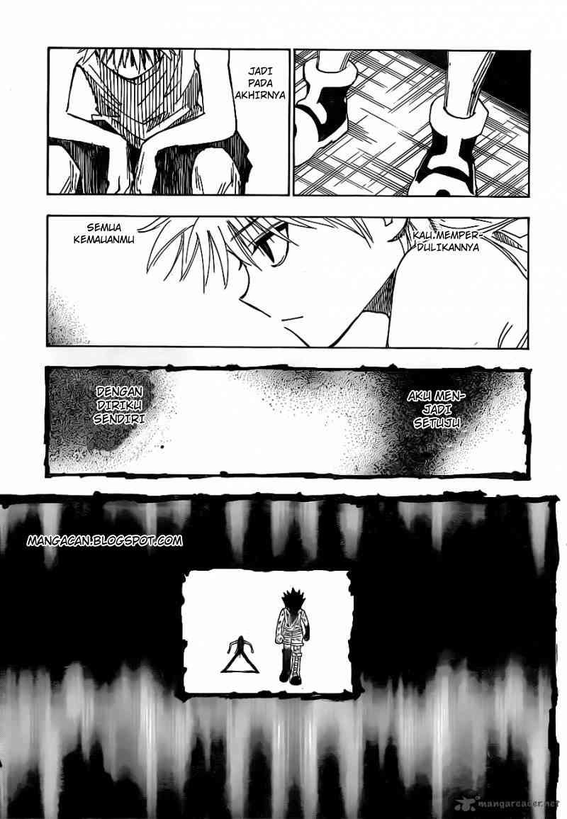Hunter x Hunter Chapter 316 Gambar 9