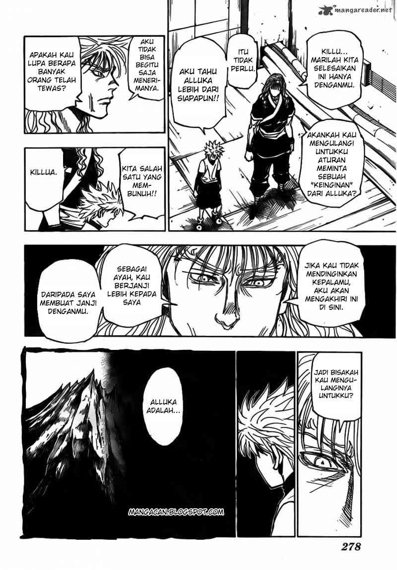 Hunter x Hunter Chapter 322 Gambar 4