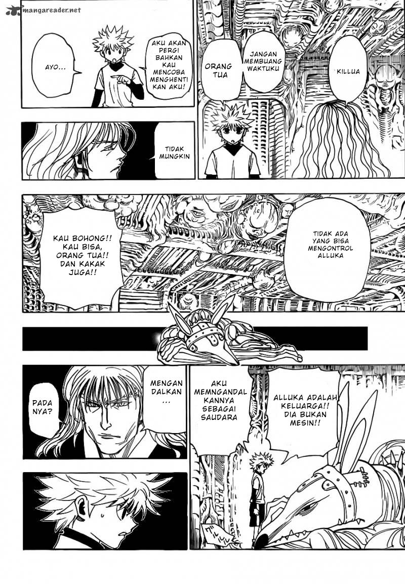 Hunter x Hunter Chapter 321 Gambar 15