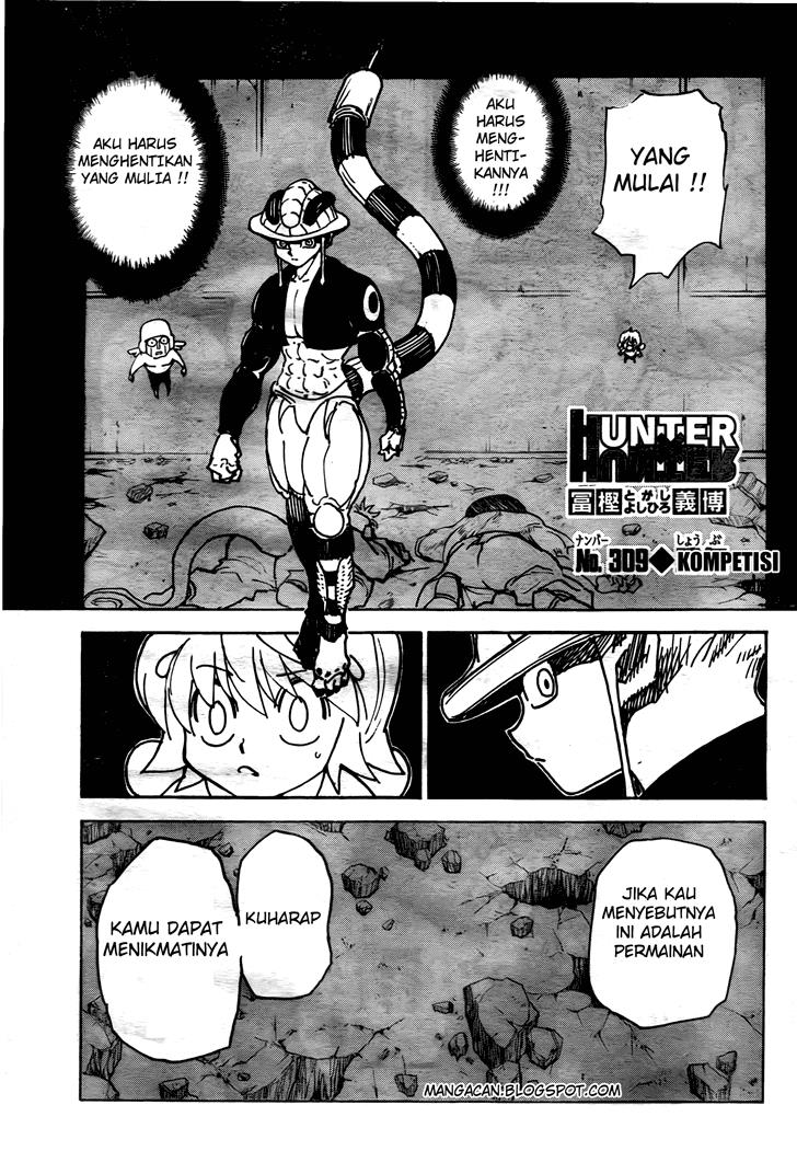 Manga Hunter x Hunter Chapter 309 gambar nomor 2