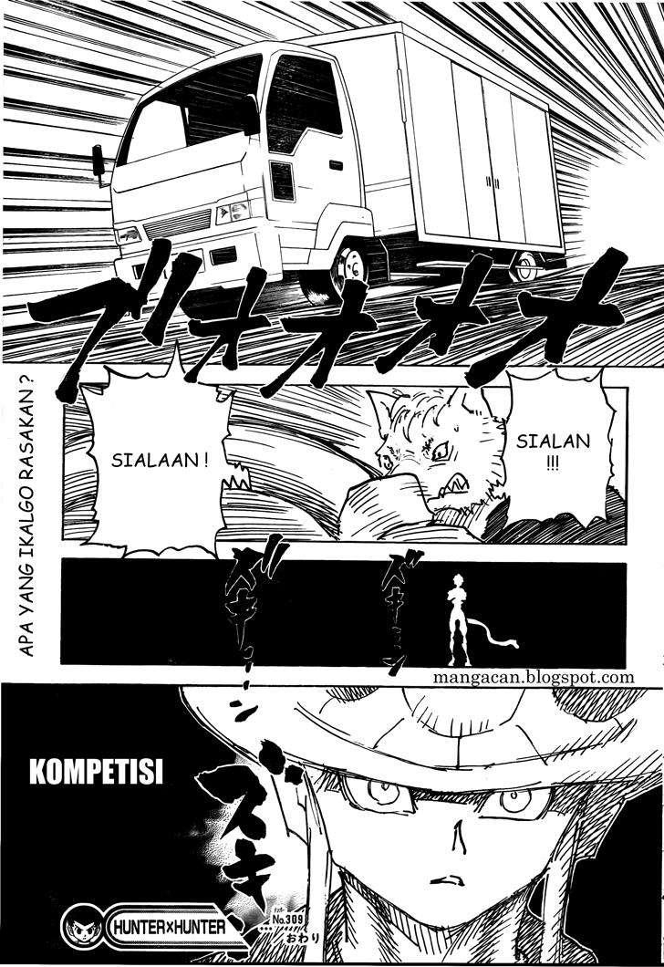 Hunter x Hunter Chapter 309 Gambar 20