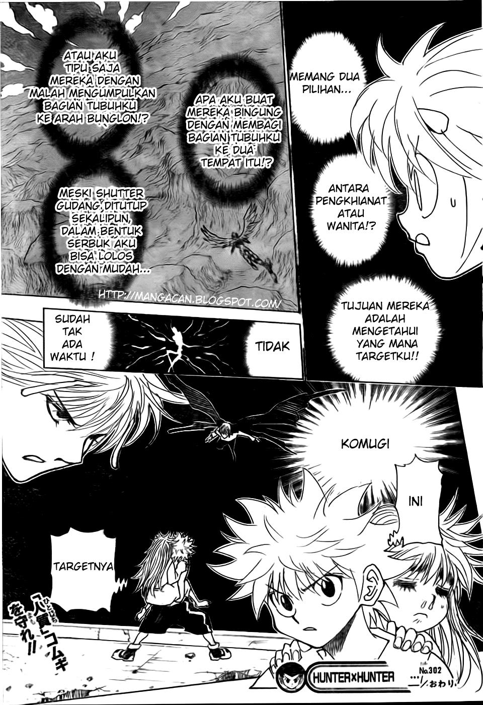 Hunter x Hunter Chapter 302 Gambar 11