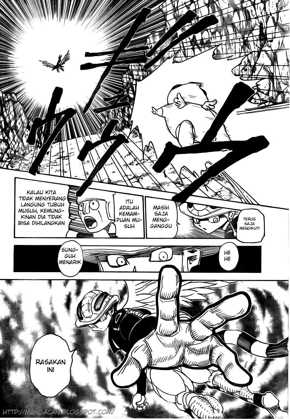 Hunter x Hunter Chapter 302 Gambar 13