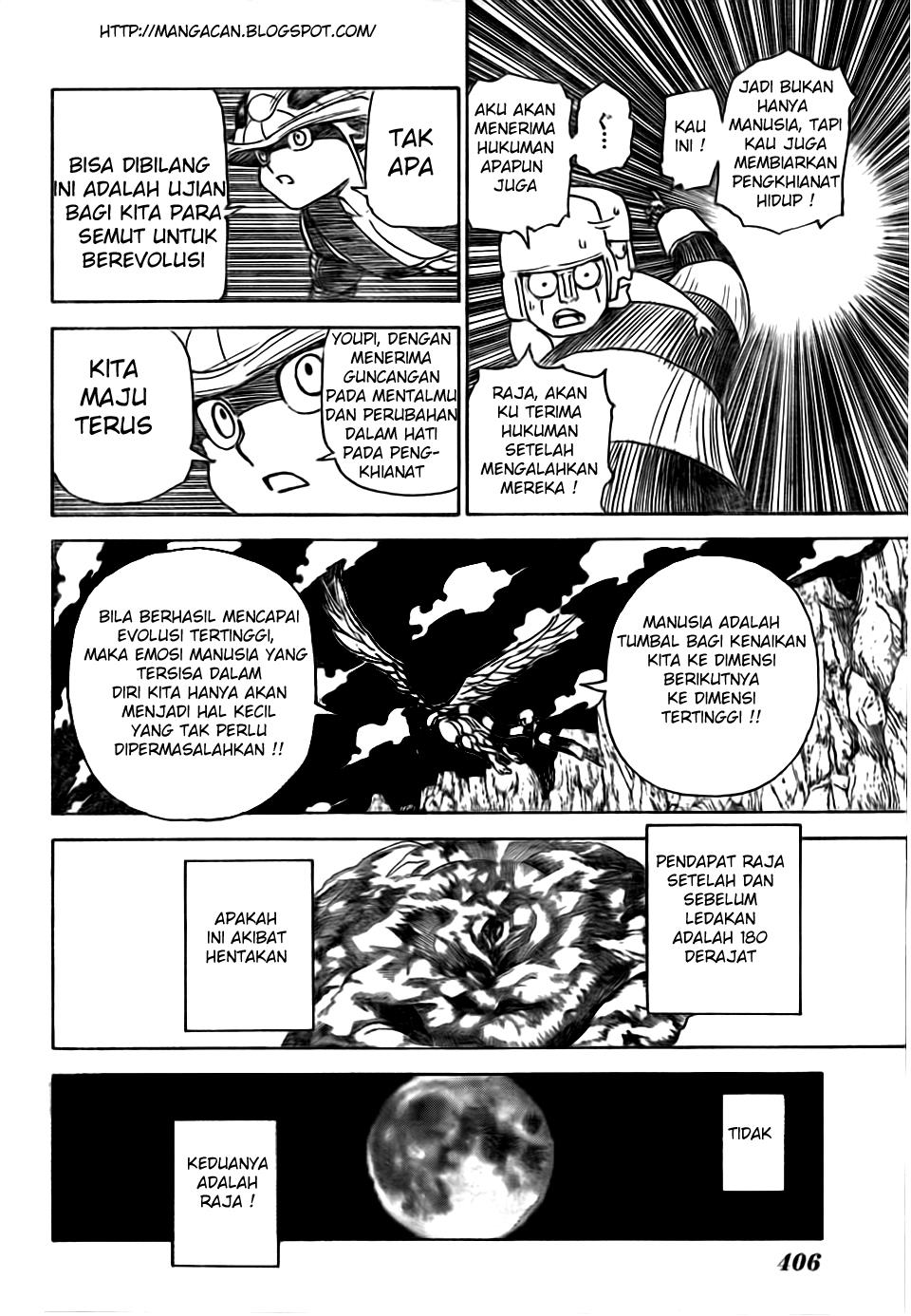 Hunter x Hunter Chapter 302 Gambar 6
