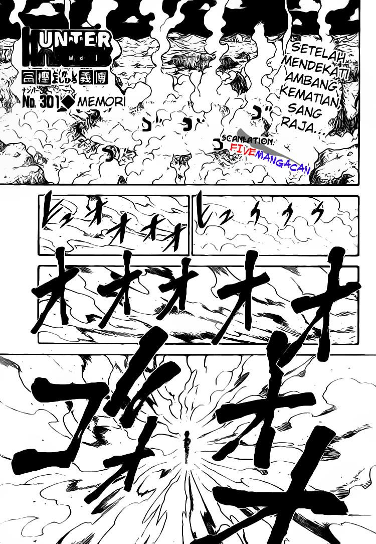 Komik Hunter x Hunter Chapter 301 gambar nomor 1