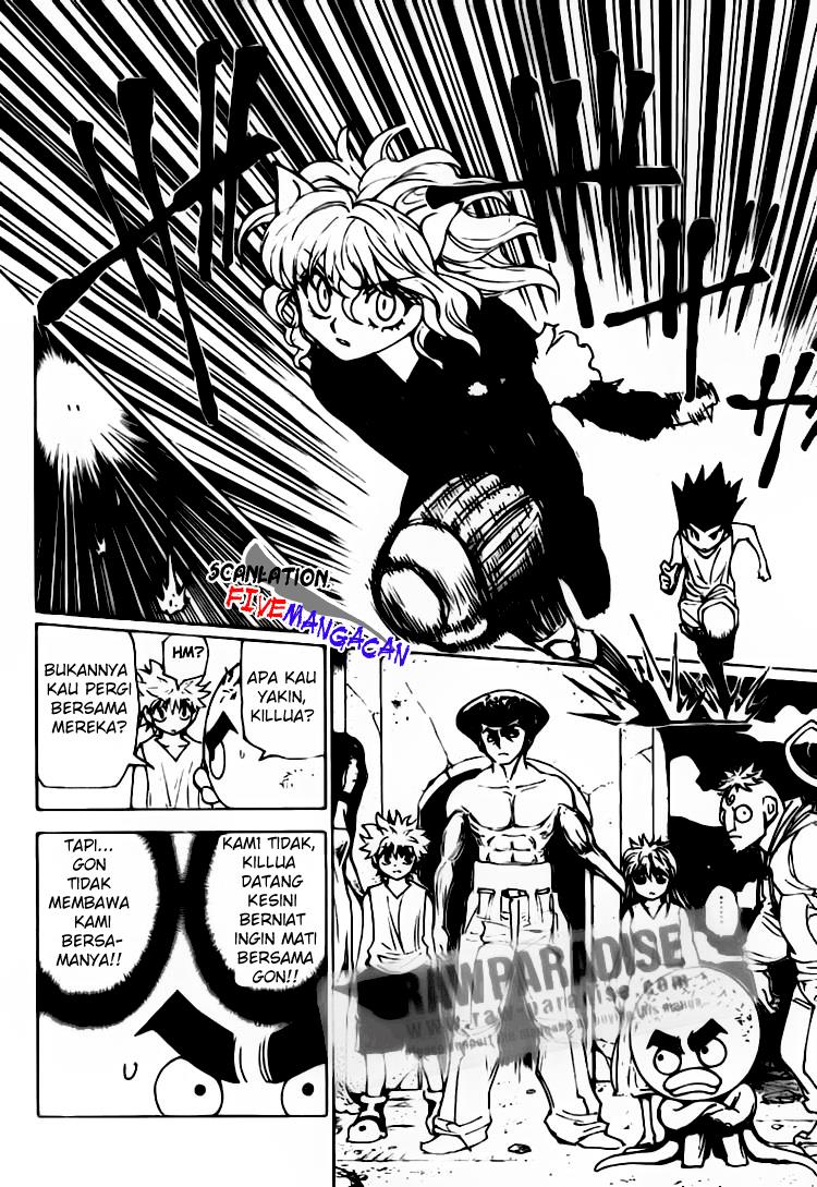 Hunter x Hunter Chapter 300 Gambar 17