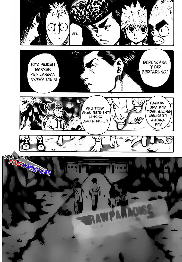 Hunter x Hunter Chapter 300 Gambar 7