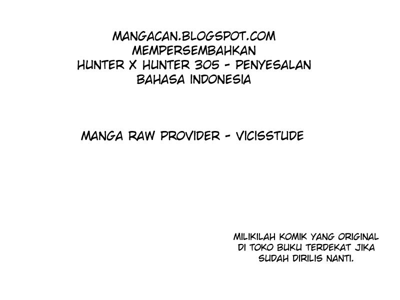 Komik Hunter x Hunter Chapter 305 gambar nomor 1