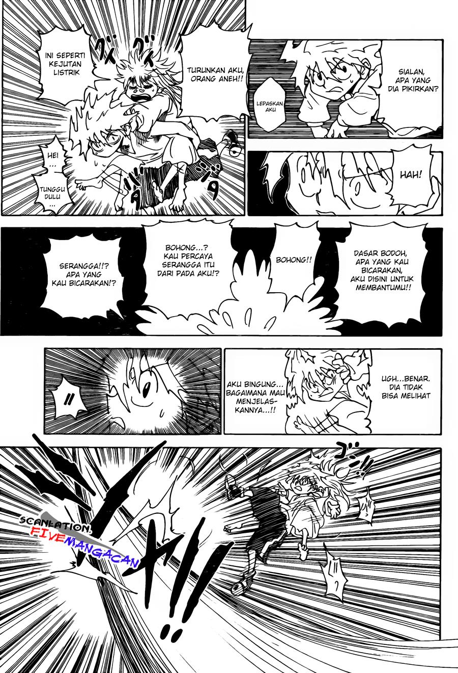 Hunter x Hunter Chapter 303 Gambar 17