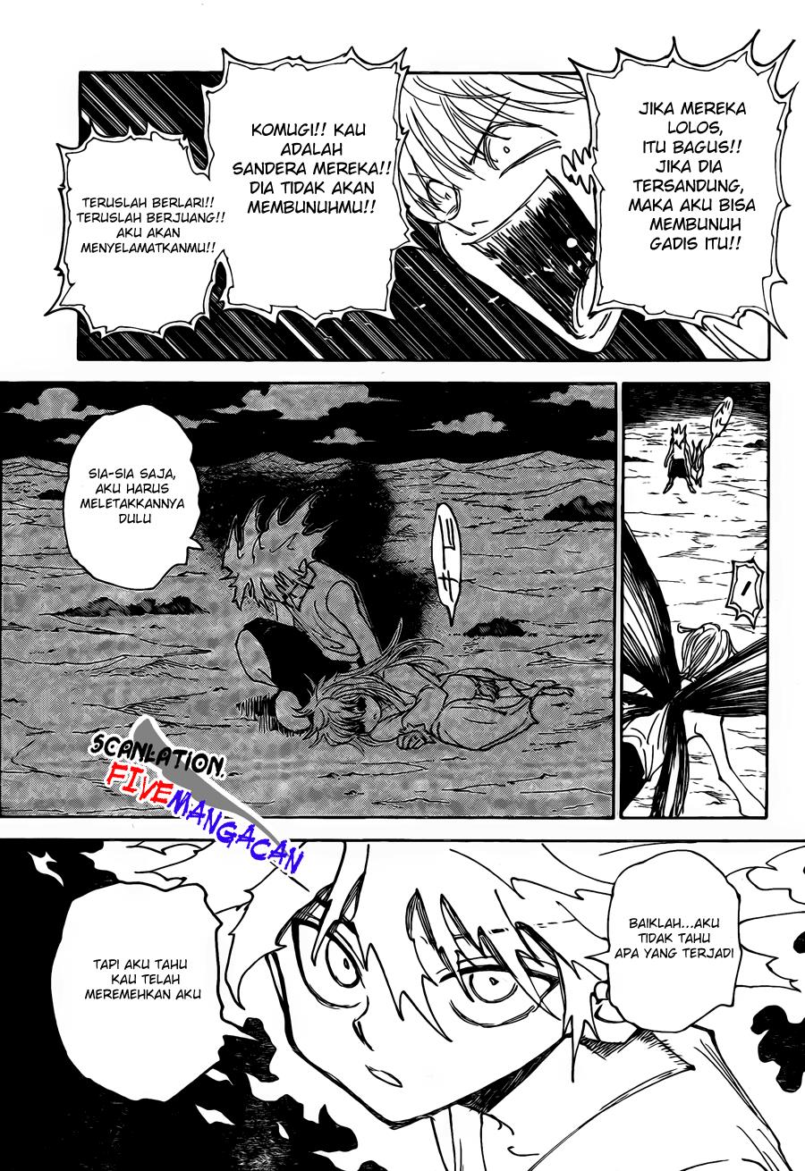 Hunter x Hunter Chapter 303 Gambar 19