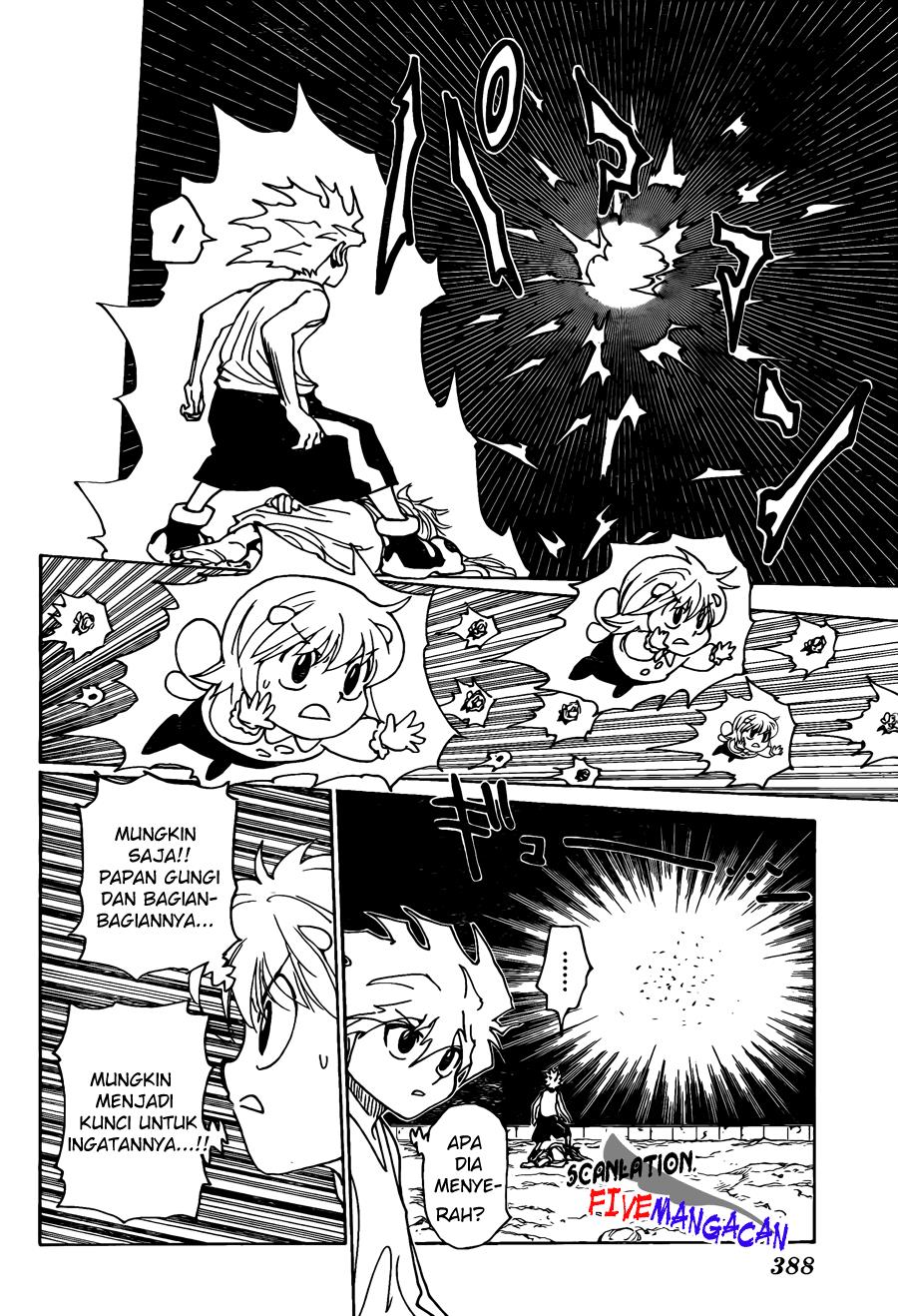 Hunter x Hunter Chapter 303 Gambar 10