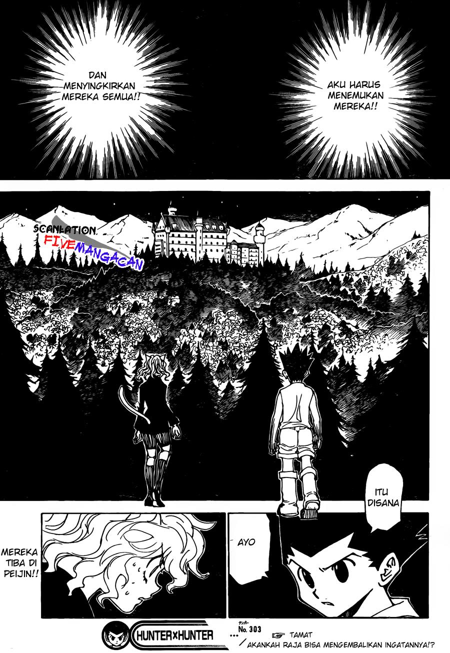 Hunter x Hunter Chapter 303 Gambar 11