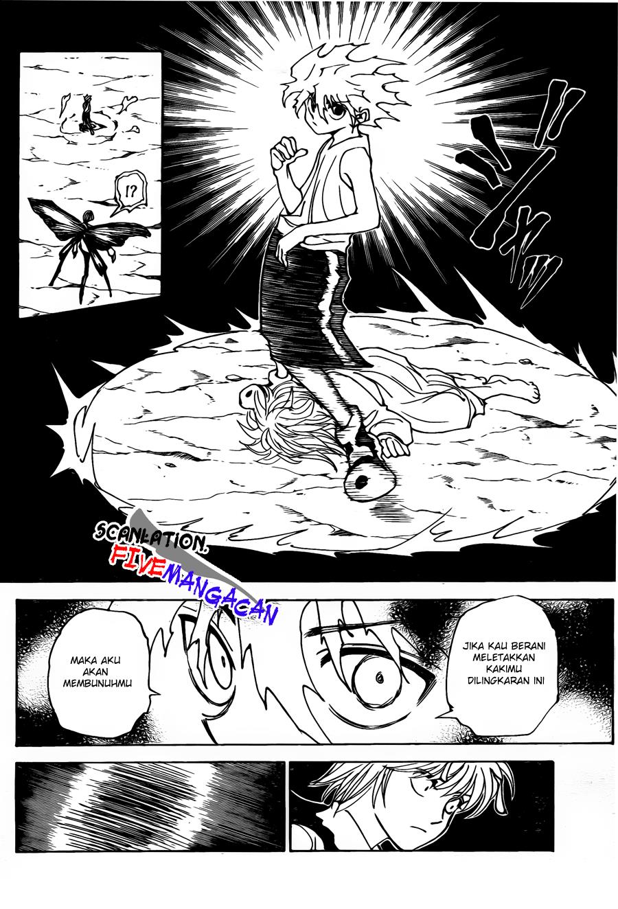 Hunter x Hunter Chapter 303 Gambar 3