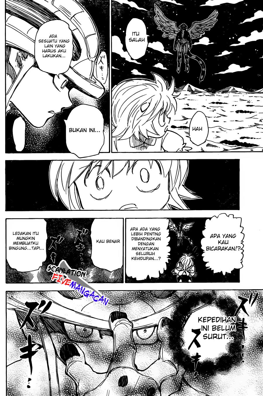 Hunter x Hunter Chapter 303 Gambar 8