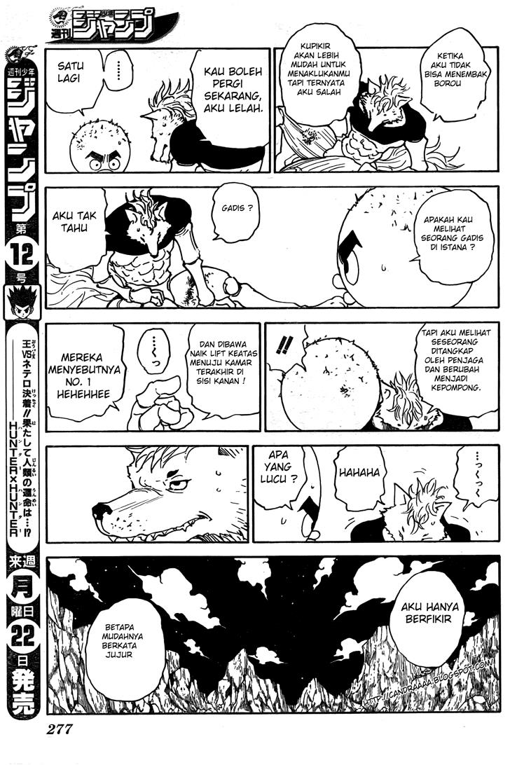 Hunter x Hunter Chapter 296 Gambar 18
