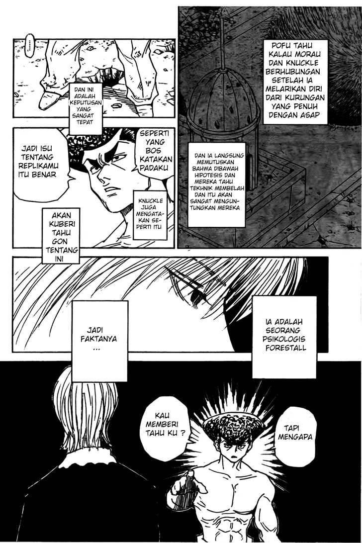 Hunter x Hunter Chapter 295 Gambar 17