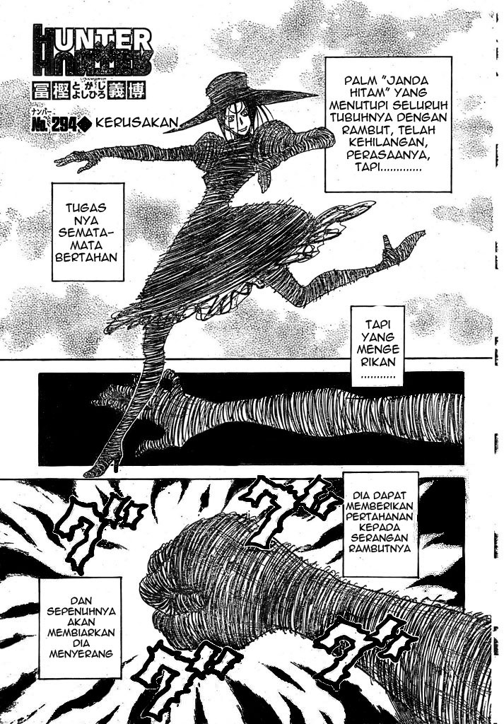 Manga Hunter x Hunter Chapter 294 gambar nomor 2