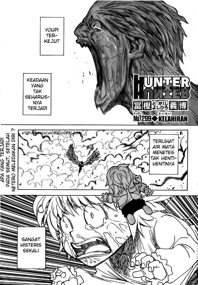 Komik Hunter x Hunter Chapter 299 gambar nomor 1