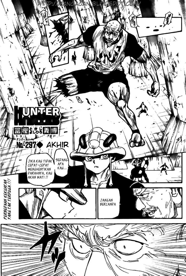 Komik Hunter x Hunter Chapter 297 gambar nomor 1