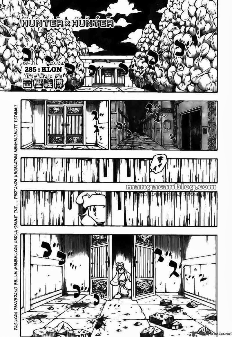 Manga Hunter x Hunter Chapter 285 gambar nomor 2