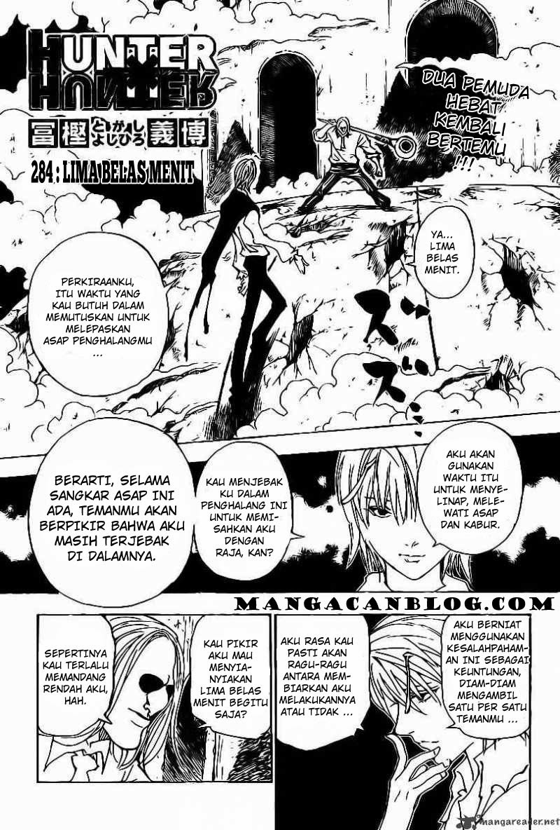 Manga Hunter x Hunter Chapter 284 gambar nomor 2