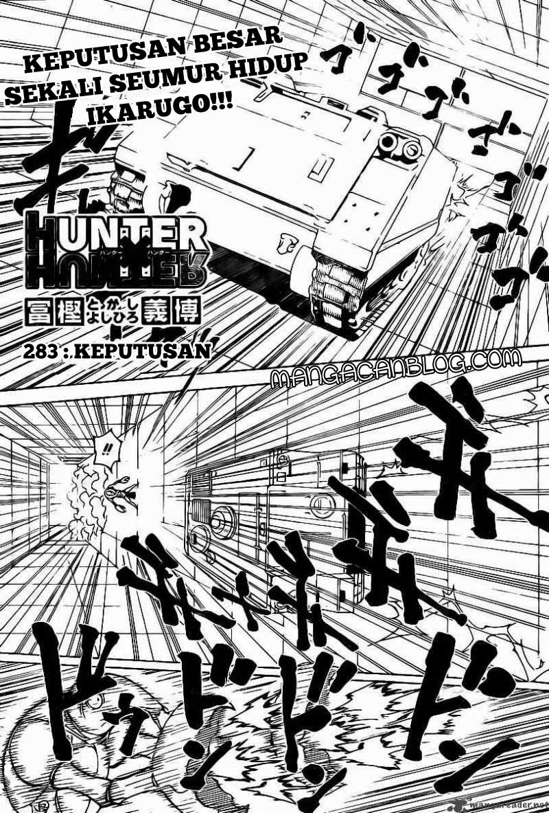 Manga Hunter x Hunter Chapter 283 gambar nomor 2