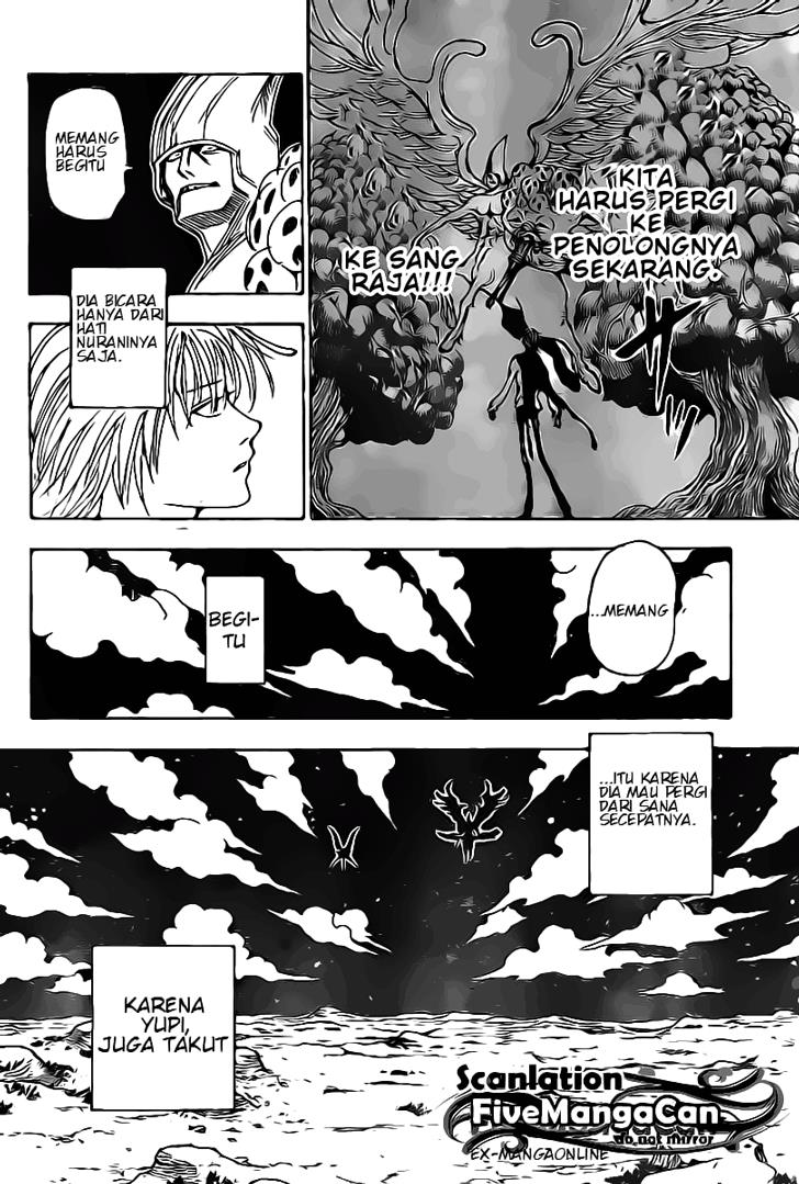 Hunter x Hunter Chapter 290 Gambar 9