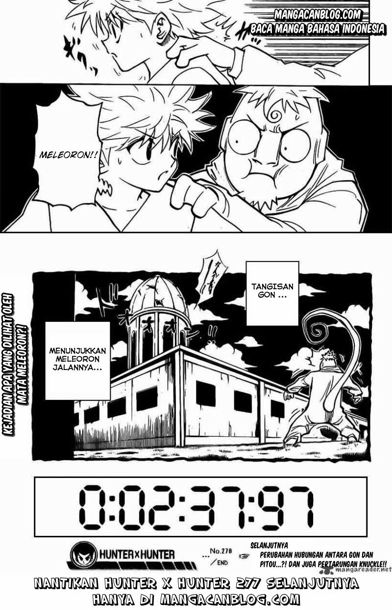 Hunter x Hunter Chapter 276 Gambar 19