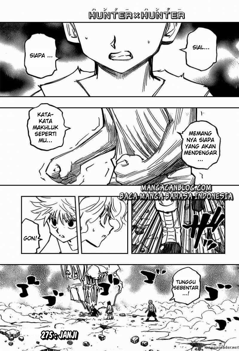 Manga Hunter x Hunter Chapter 275 gambar nomor 2