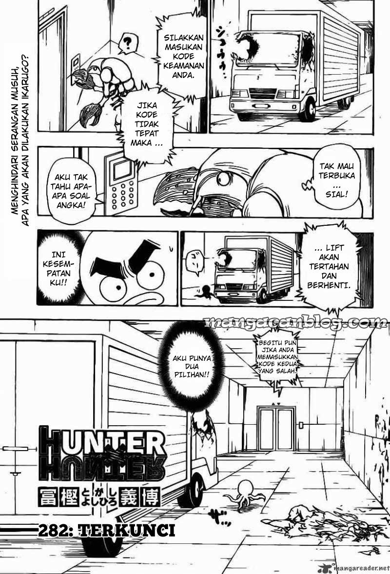 Hunter x Hunter Chapter 282 Gambar 3