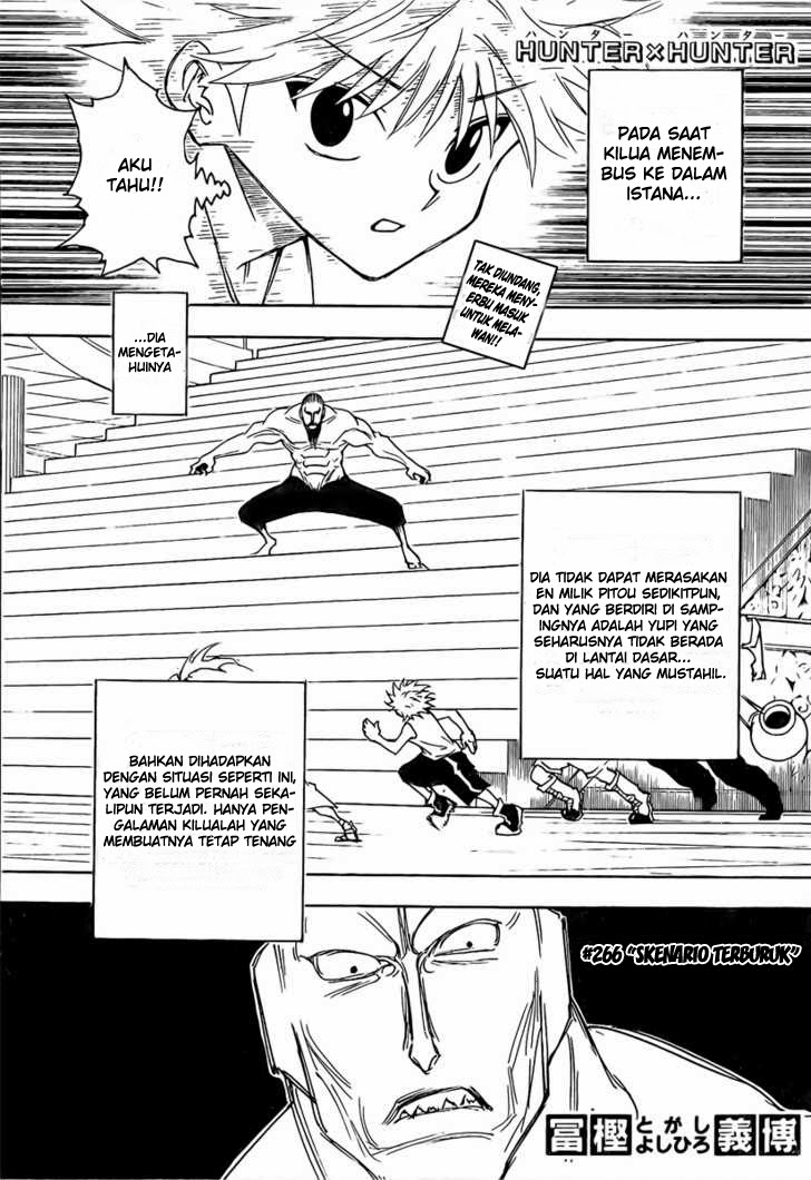 Manga Hunter x Hunter Chapter 266 gambar nomor 2