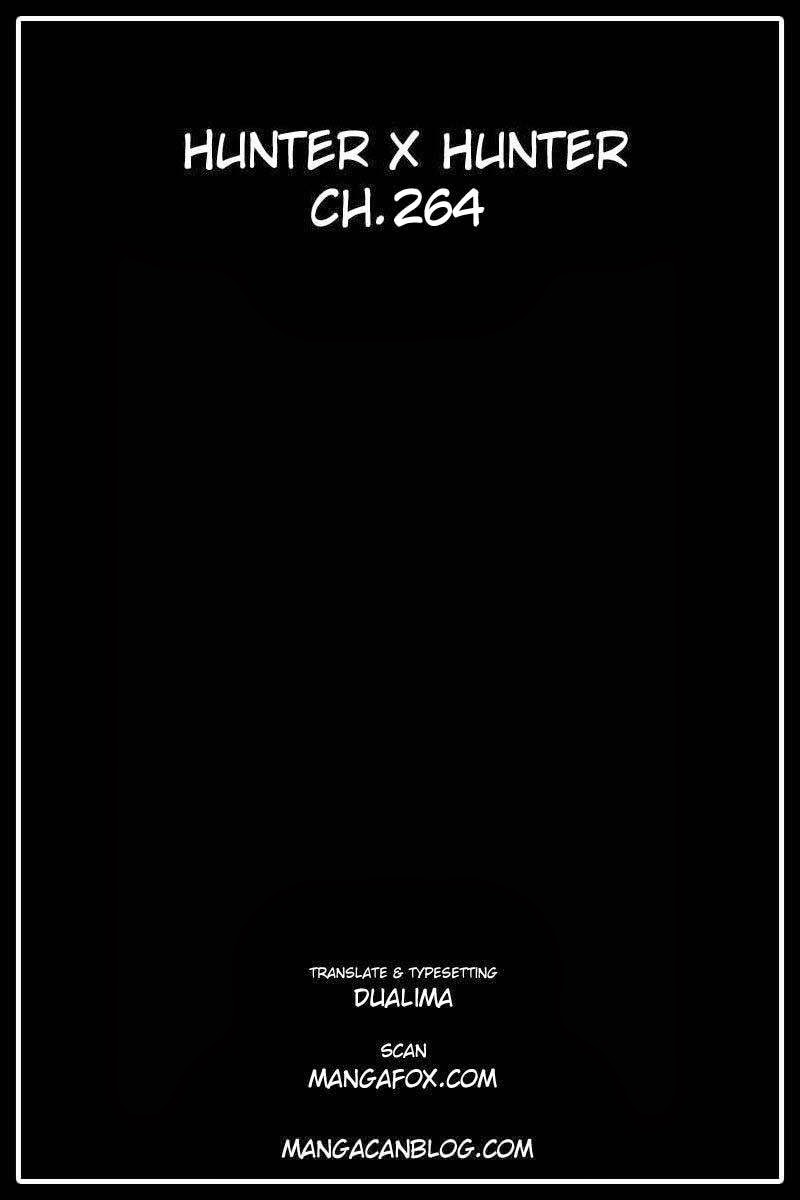 Hunter x Hunter Chapter 264 Gambar 16