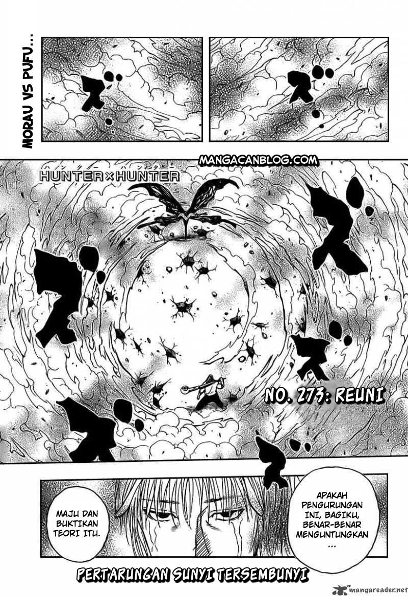 Manga Hunter x Hunter Chapter 273 gambar nomor 2