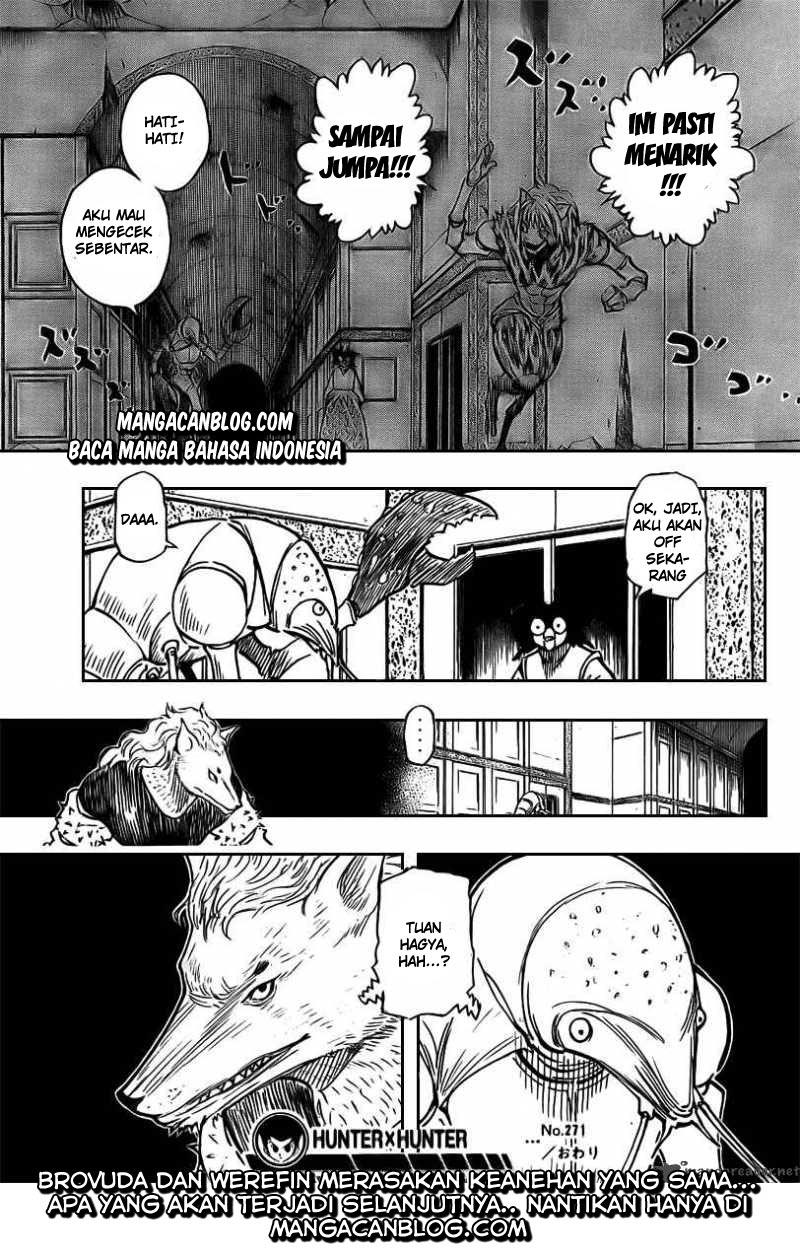 Hunter x Hunter Chapter 271 Gambar 20