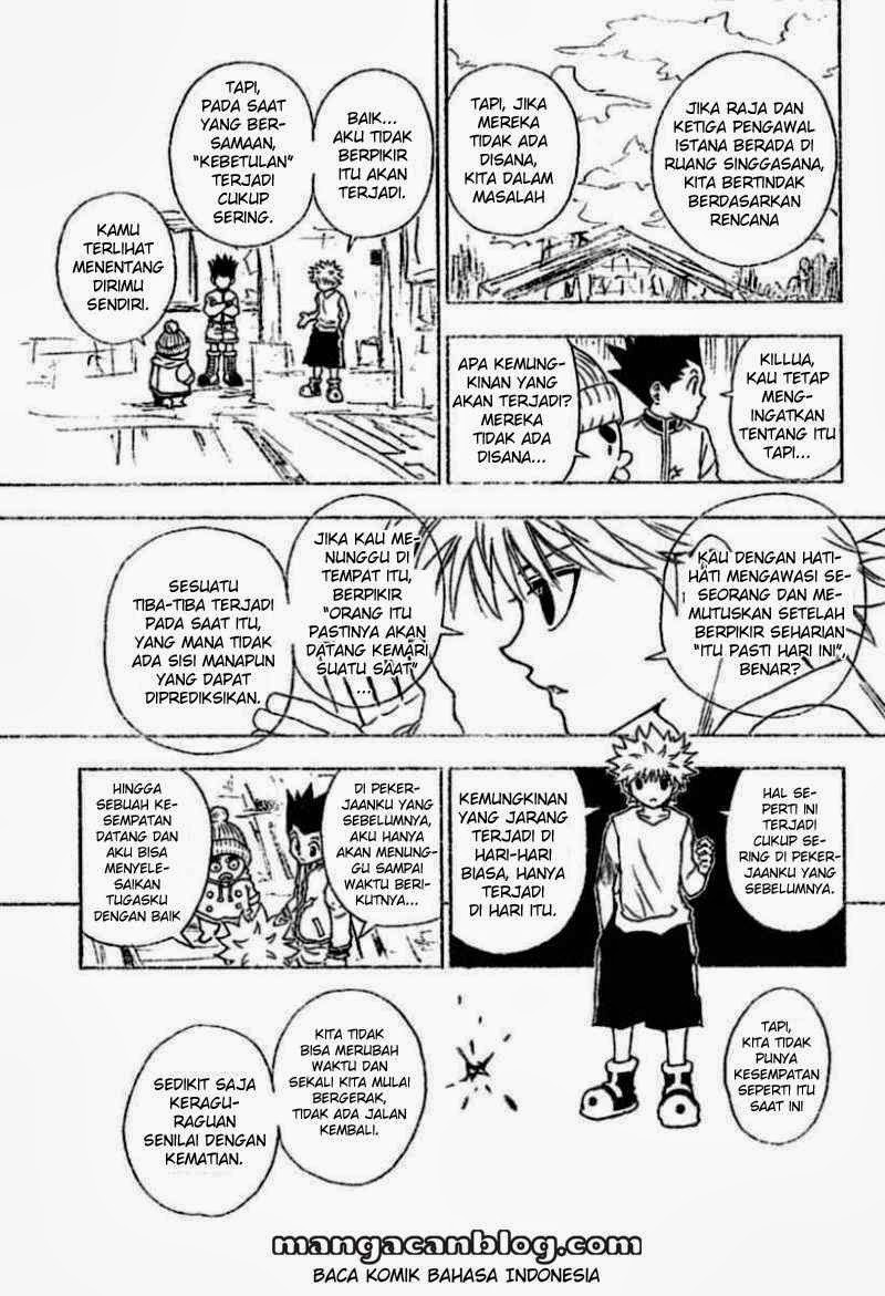 Hunter x Hunter Chapter 258 Gambar 12