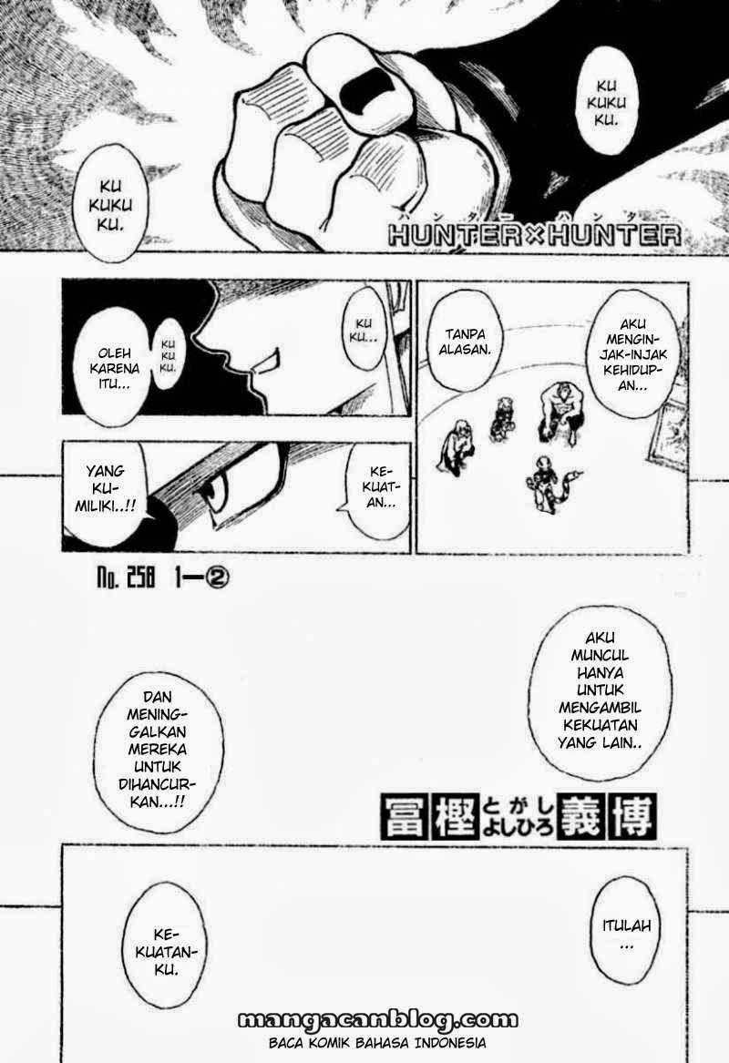 Manga Hunter x Hunter Chapter 258 gambar nomor 2