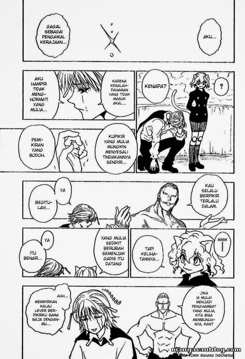 Hunter x Hunter Chapter 258 Gambar 4