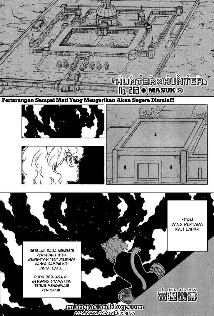 Manga Hunter x Hunter Chapter 263 gambar nomor 2