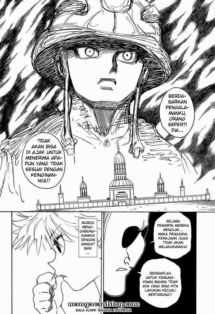 Hunter x Hunter Chapter 262 Gambar 17