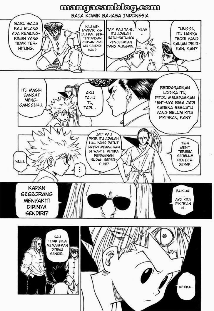 Hunter x Hunter Chapter 262 Gambar 8