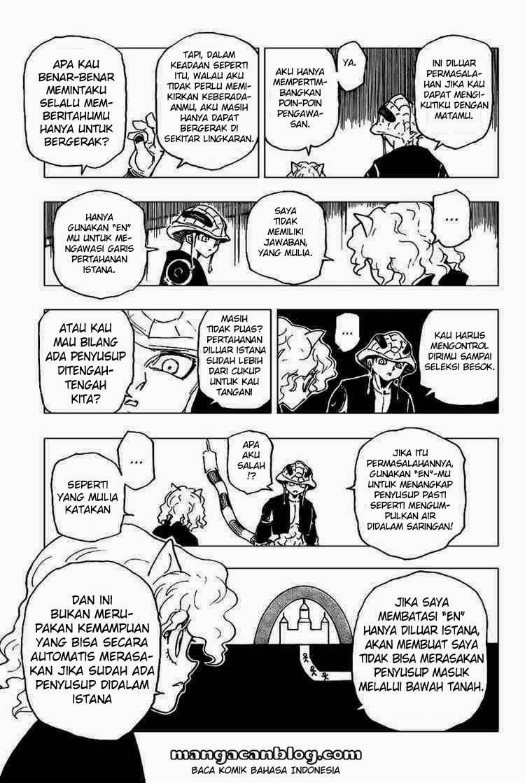 Hunter x Hunter Chapter 261 Gambar 16