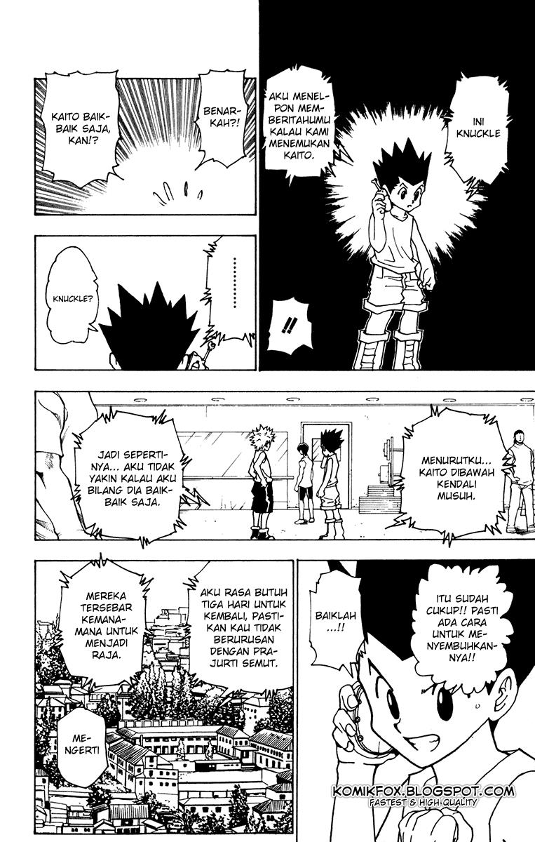 Hunter x Hunter Chapter 217 Gambar 14
